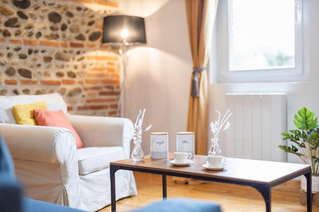 Le Chaleureux - Un Bijou De Toulouse - So Cozy Apartment Luaran gambar