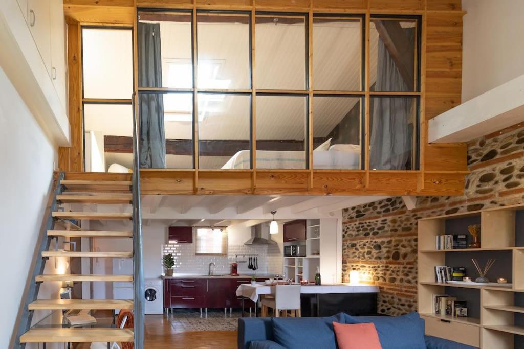 Le Chaleureux - Socozy - Un Bijou De Toulouse Apartment Luaran gambar