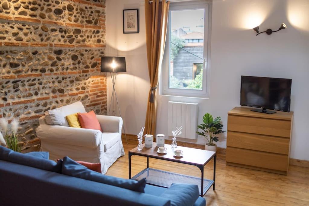 Le Chaleureux - Un Bijou De Toulouse - So Cozy Apartment Luaran gambar