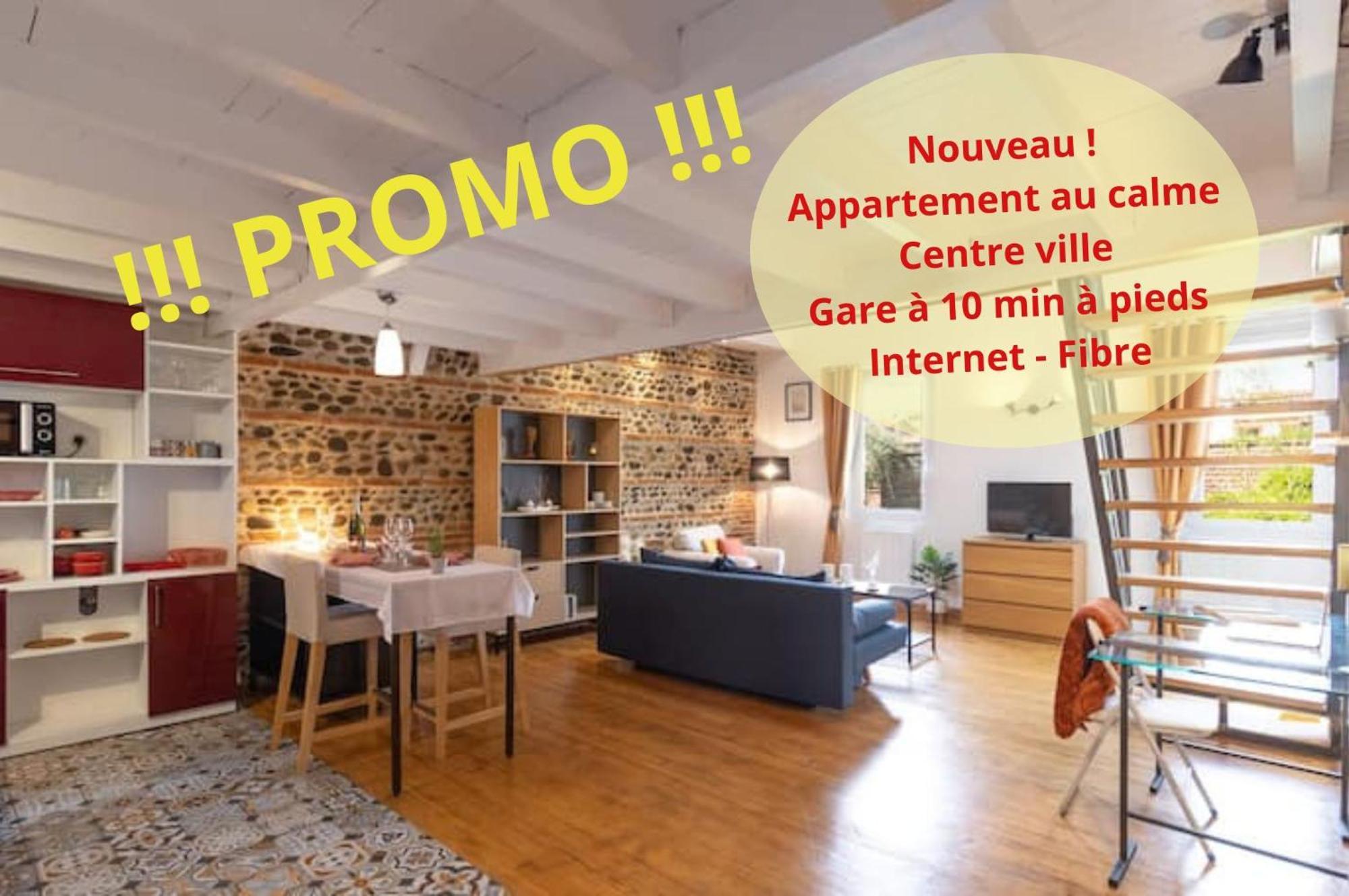 Le Chaleureux - Un Bijou De Toulouse - So Cozy Apartment Luaran gambar