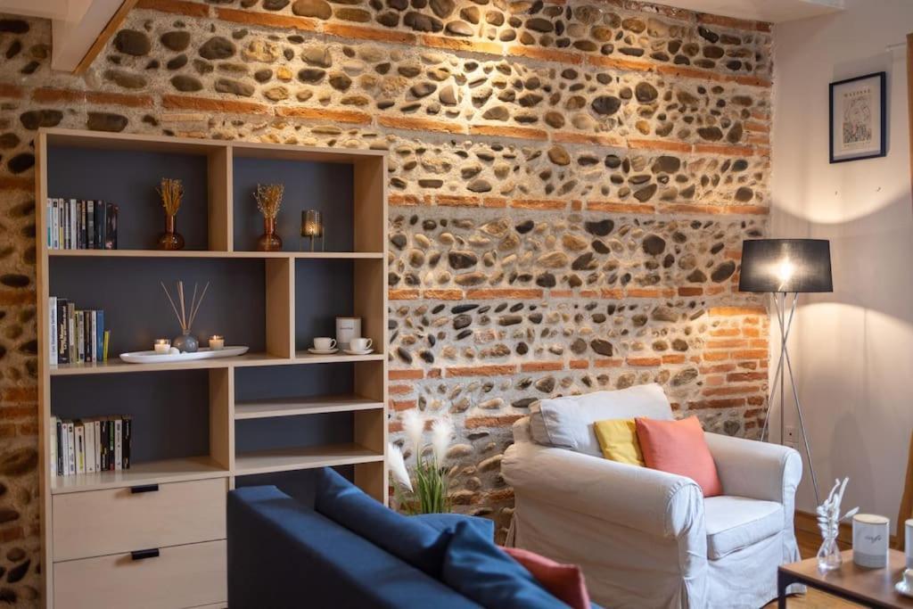 Le Chaleureux - Un Bijou De Toulouse - So Cozy Apartment Luaran gambar